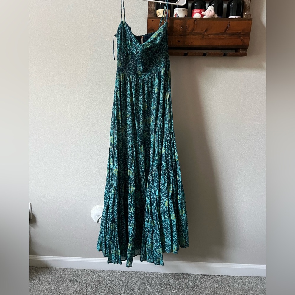 Free People Sundrenched Floral Maxi Dress